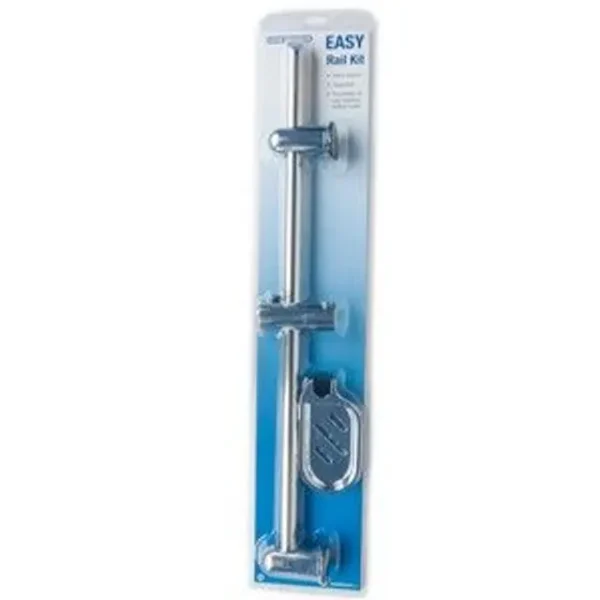 Euroshowers - Easy Slide Kit with Soap Dish - Chrome