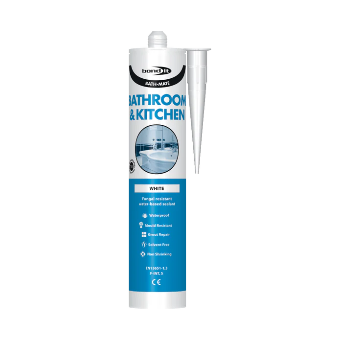 Bath-Mate Bath & Kitchen Silicone 285 ml -White