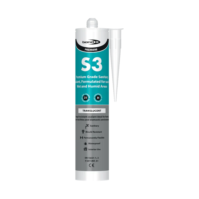 S3 Sanitary Acetoxy Silicone Sealant With Fungicide - Image 2