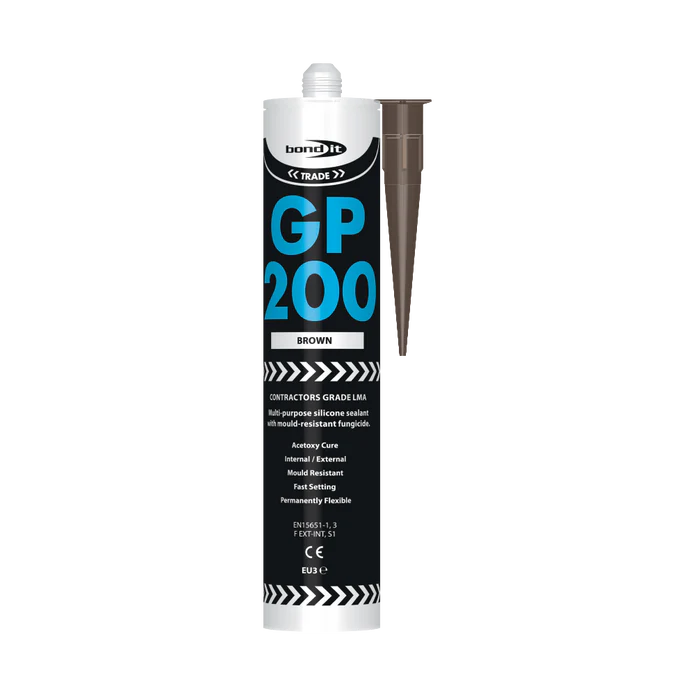 25 x GP200 General Purpose Silicone Sealant - Image 3