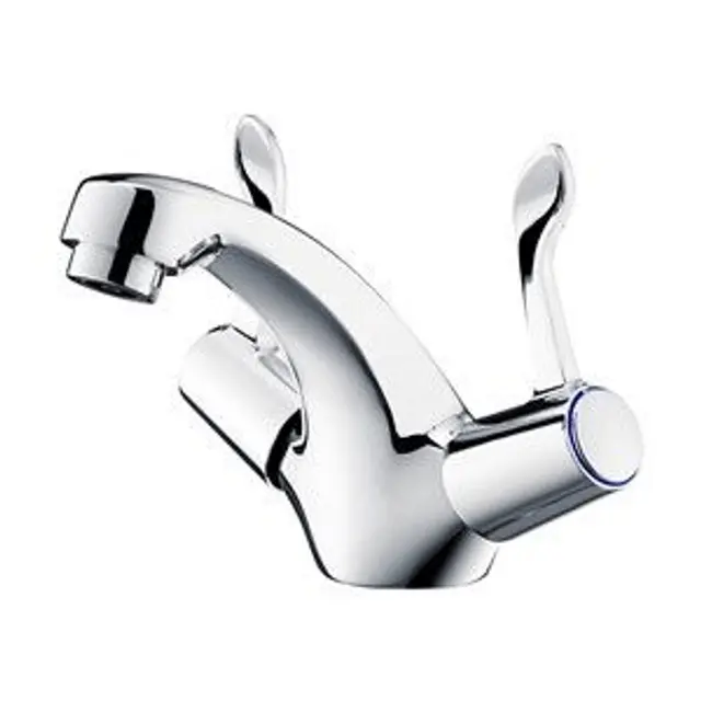 Contract Lever Mono Basin Mixer Tap inc. Waste - Chrome( WRAS)