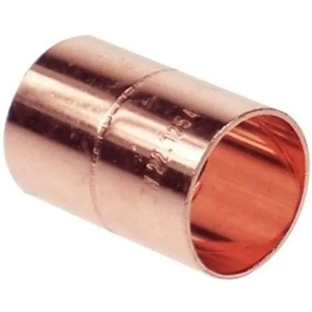Copper E/F Straight Coupling 15mm