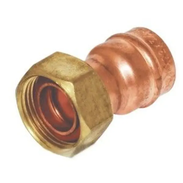 Solder Ring Straight Tap Connector 15mm x 1/2"