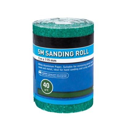 5mtr 115mm Sanding Roll 40 Grit