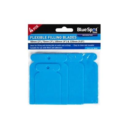 4 PCE Flexible Filling Blades (Plastic) 50-120MM