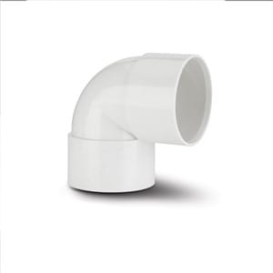 40mm x 90 Degree Abs Knuckle Elbow White