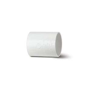 32mm Abs Straight Coupling White