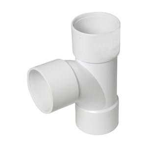 Tee ABS Solvent White 32mm